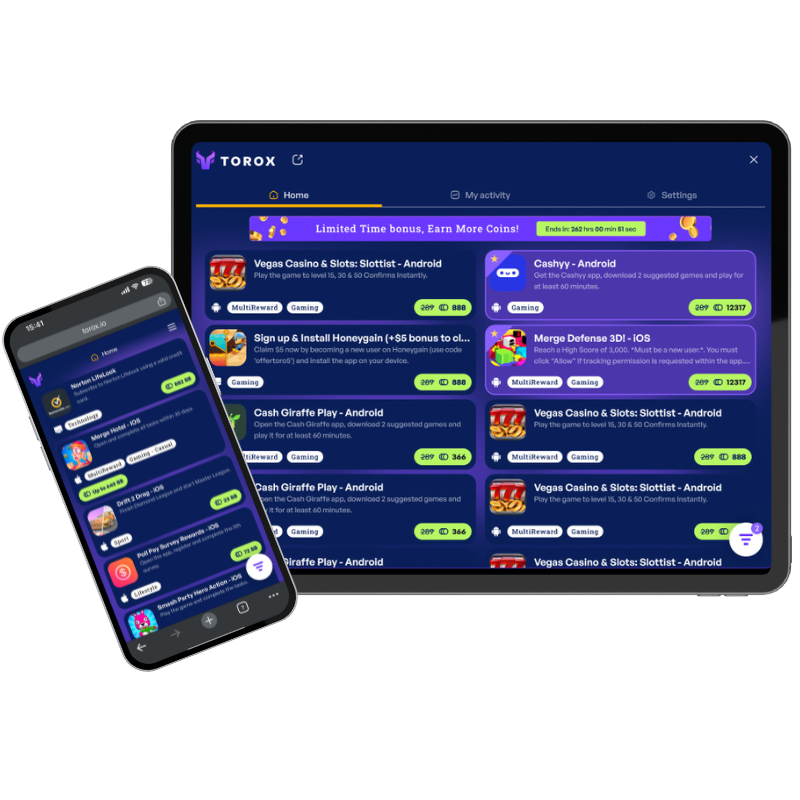 <strong>Web-Based Offerwall</strong>